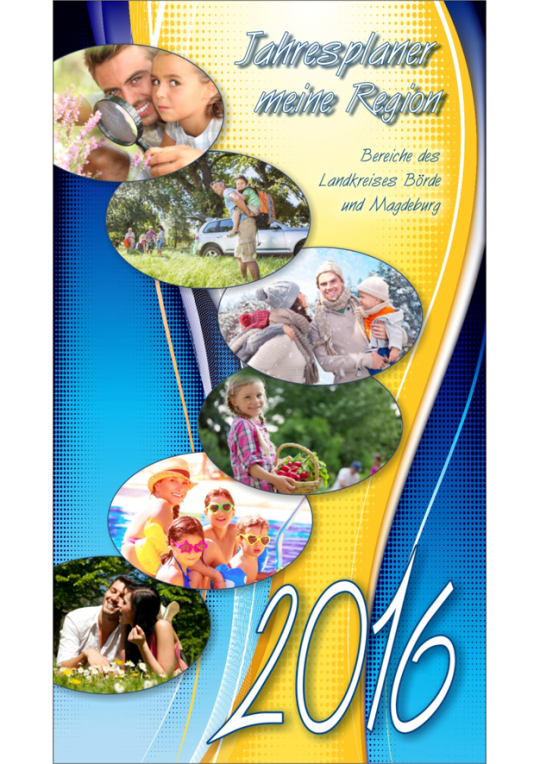 Taschenkalender "meine Region"